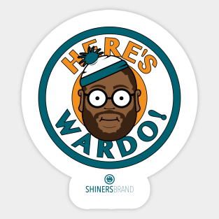 Here's Wardo! Sticker